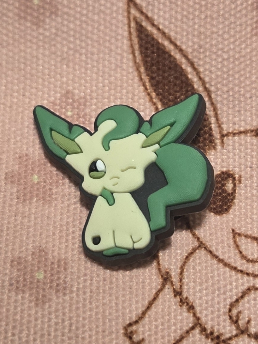 3/$10 Leafeon Pokemon Croc Charm